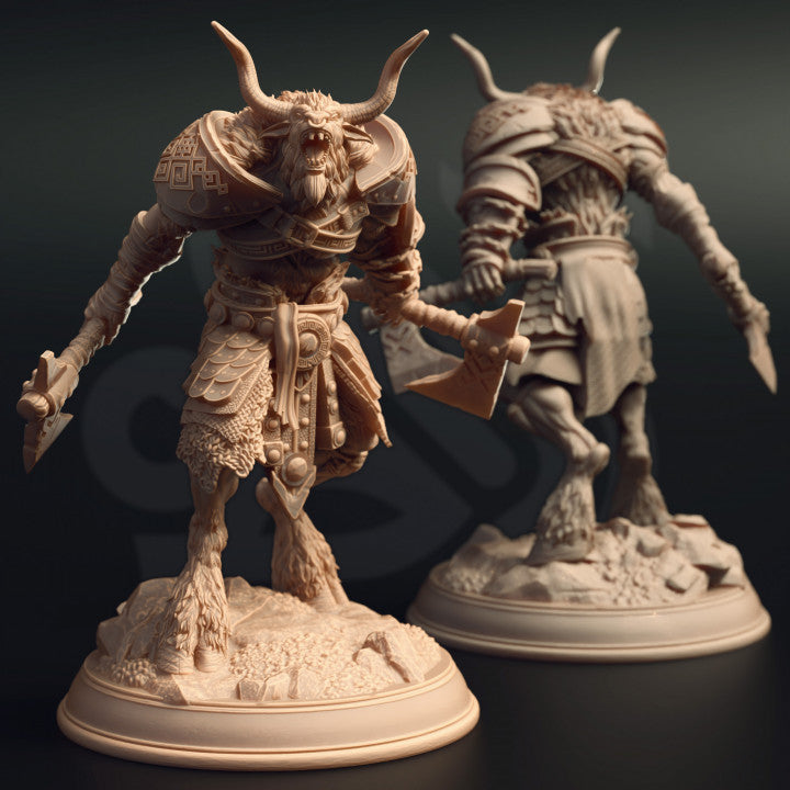 Minotaur Barbarian - Haughty (25mm Base)