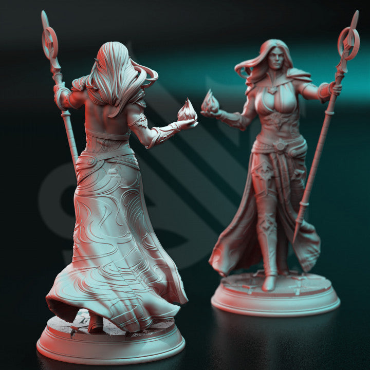 Goliath Blood Sorceress Hemomancer Magic | Medium | DM Stash | D&D DnD Pathfinder Miniature