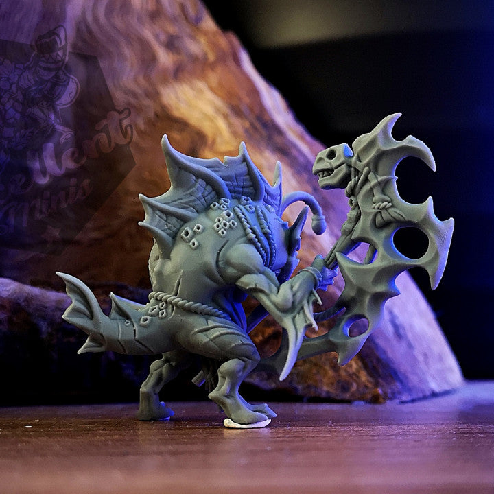 Jurakin Hero Amphibious Sorcerer | Medium | Artisan Guild | D&D DnD Pathfinder Miniature