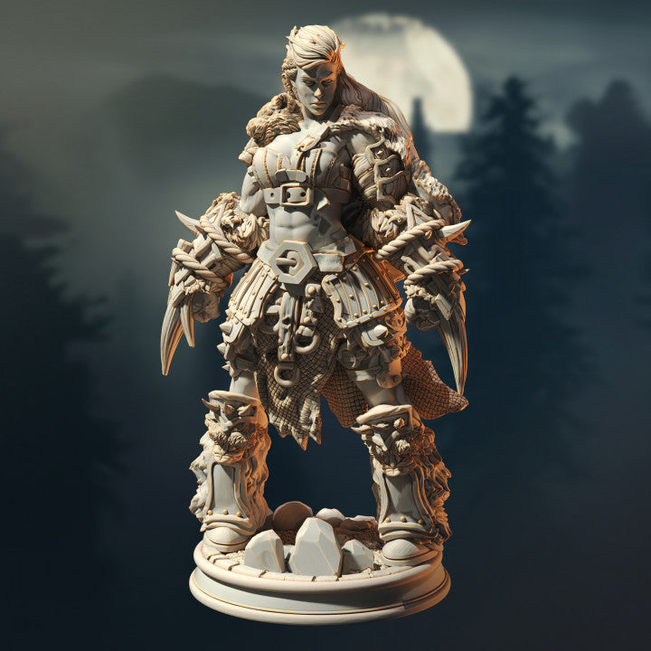 Human Barbarian Berserker Miniature | Medium | DM Stash | D&D DnD Pathfinder Miniature