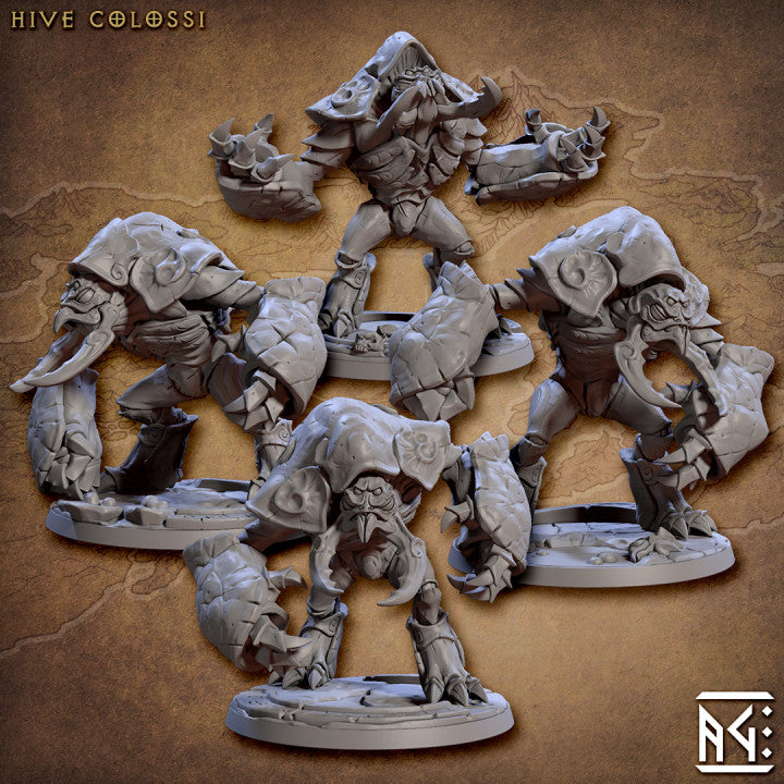 Hive Colossi Monstrosities Arcane Resistance | Large | Artisan Guild | D&D DnD Pathfinder Miniature