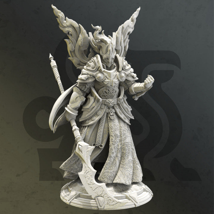 Celestial War Paladin Figure | Medium | DM Stash | D&D DnD Pathfinder Miniature