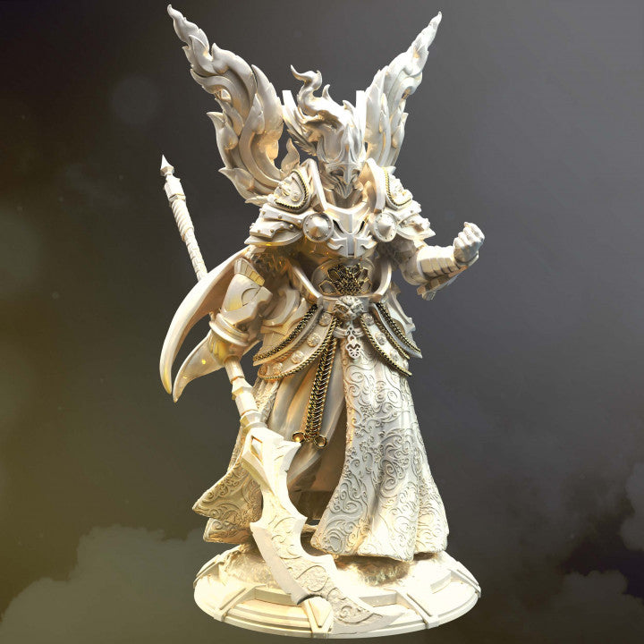 Celestial War Paladin Figure | Medium | DM Stash | D&D DnD Pathfinder Miniature