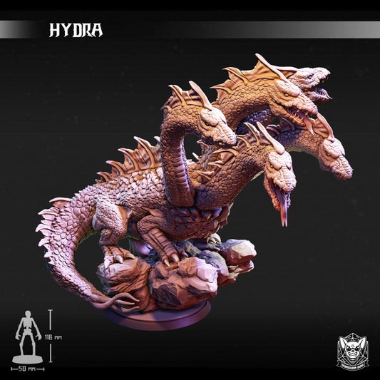 Hydra - Aggressive (50mm Base)