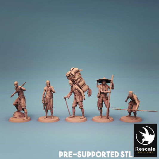 Igorot Warrior - Spear Pose (25mm Base)
