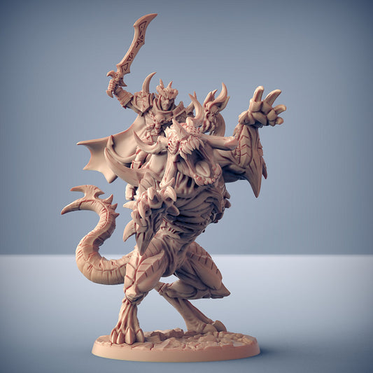 Demon Hero Infernal Hound | Large | Artisan Guild | D&D DnD Pathfinder Miniature