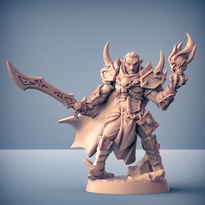 Half Demon Sorcerer Warlock Fiend | Medium | Artisan Guild | D&D DnD Pathfinder Miniature