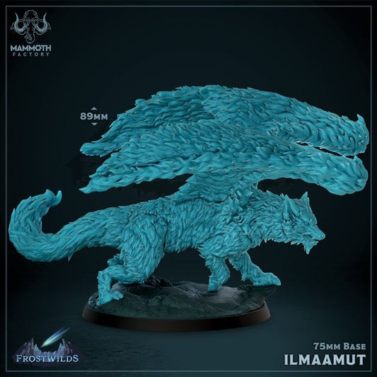 Winged Wolf Dragon Beasts | Huge | Mammoth Factory | D&D DnD Pathfinder Miniature