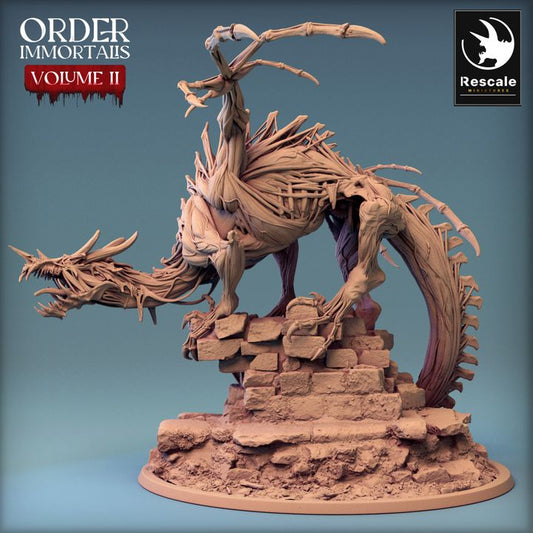Immortalis Dragon Guard - Poised (100mm Base)