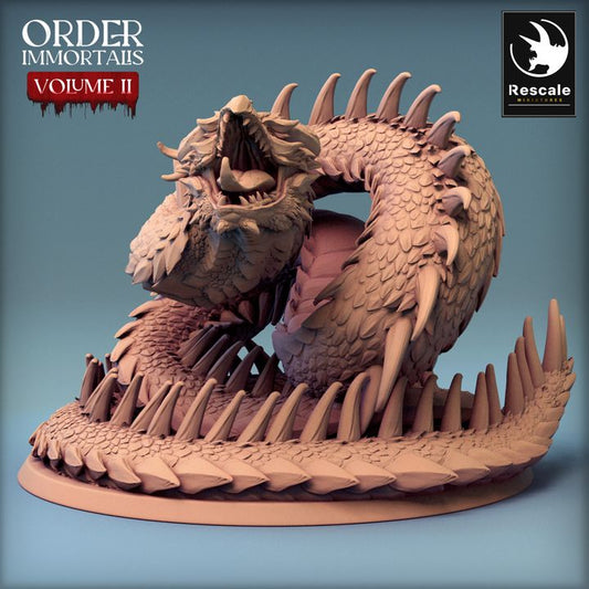 Collection Immortalis Snake Monstrosities Sorcerer Beasts | Huge | Rescale Miniatures | D&D DnD Pathfinder Miniature
