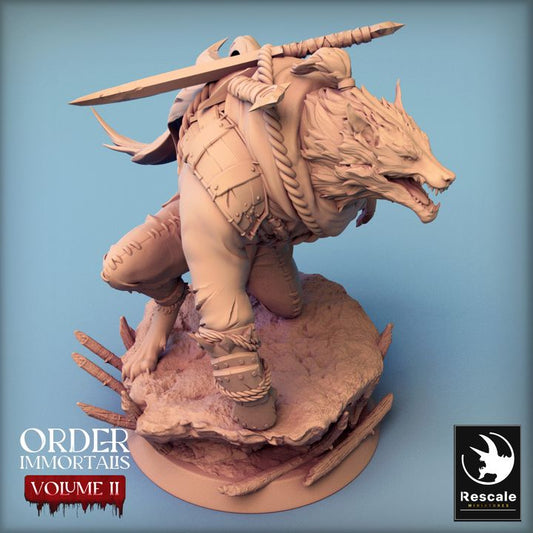 Collection Werewolf Beasts Monsters Collection | Medium | Rescale Miniatures | D&D DnD Pathfinder Miniature