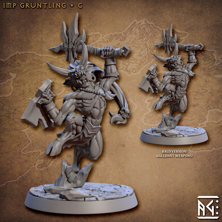 Imp Gruntling Demon Fiends Miniature | Medium | Artisan Guild | D&D DnD Pathfinder Miniature