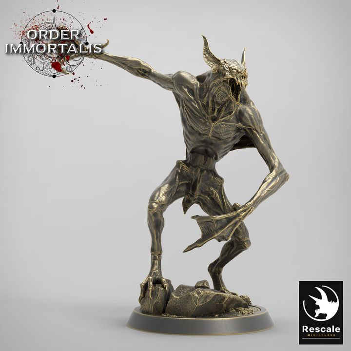 Imperfect Vampire Monster Undead | Medium | Rescale Miniatures | D&D DnD Pathfinder Miniature
