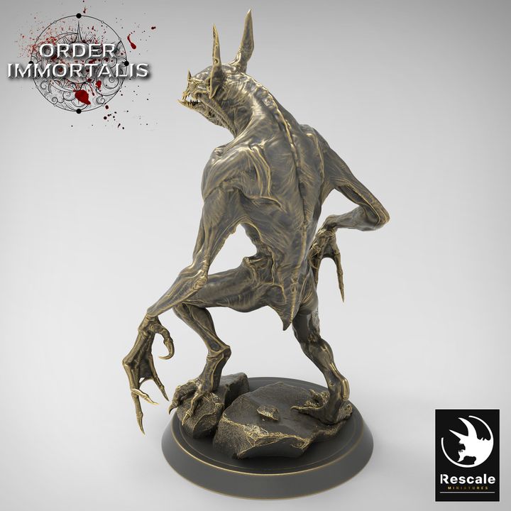 Vampire Guard Miniature | Medium | Rescale Miniatures | D&D DnD Pathfinder Miniature