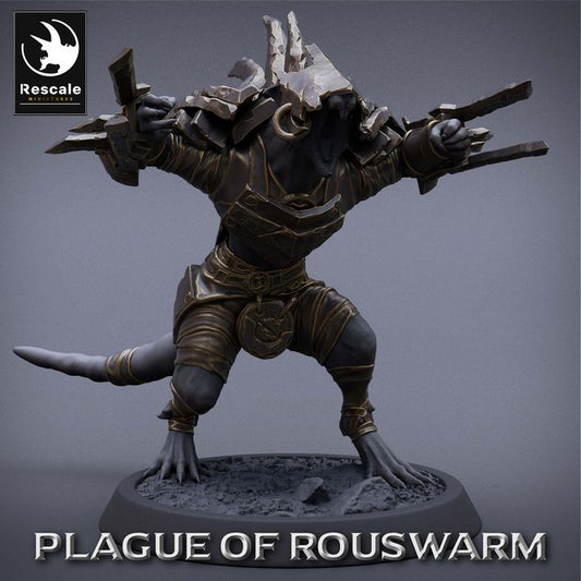 Collection Berserk Infantry Barbarian Fighter Humanoids | Medium | Rescale Miniatures | D&D DnD Pathfinder Miniature