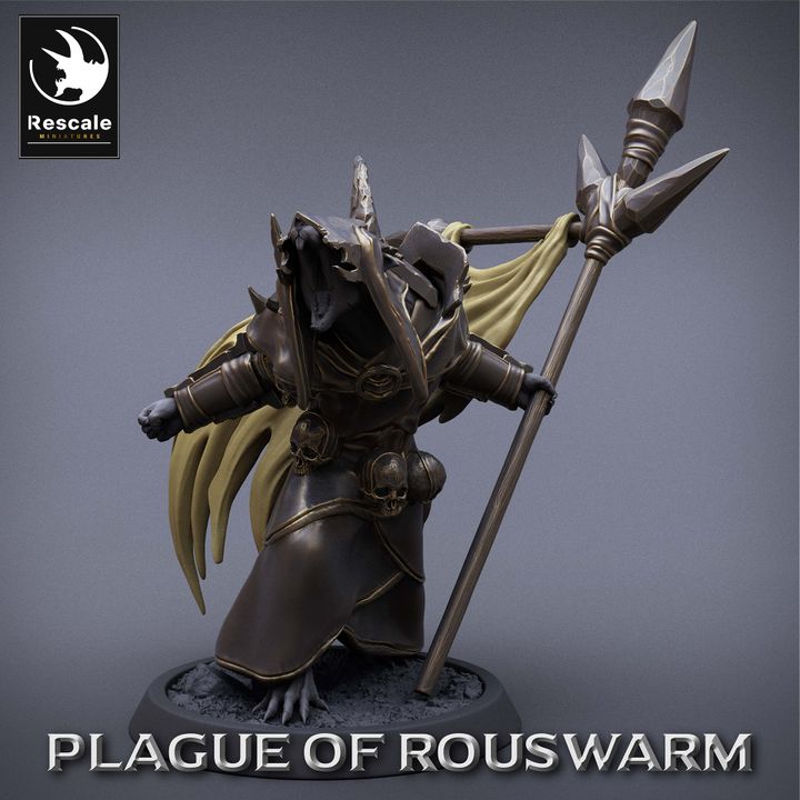 Collection Ratfolk Barbarian Rogue Warrior Pack | Medium | Rescale Miniatures | D&D DnD Pathfinder Miniature