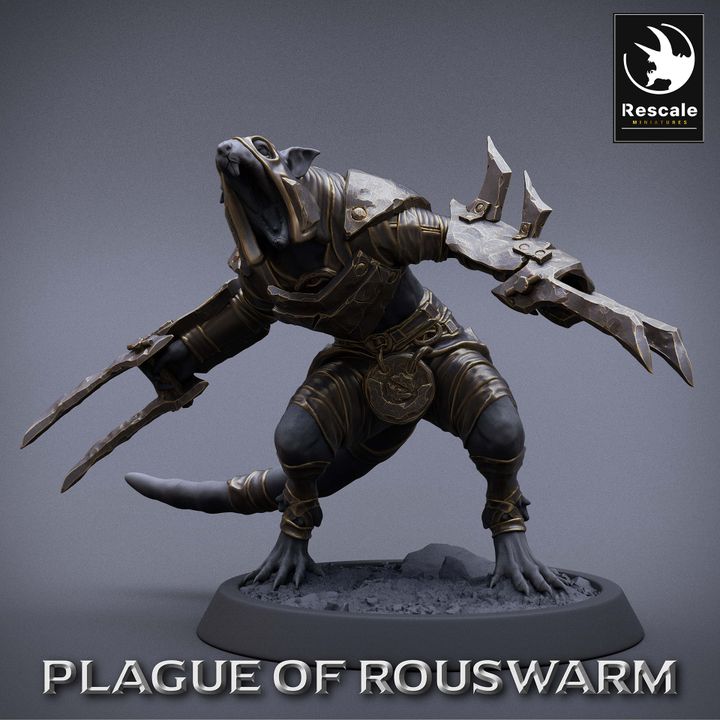 Collection Rogue Creatures Stealth Pack | Medium | Rescale Miniatures | D&D DnD Pathfinder Miniature
