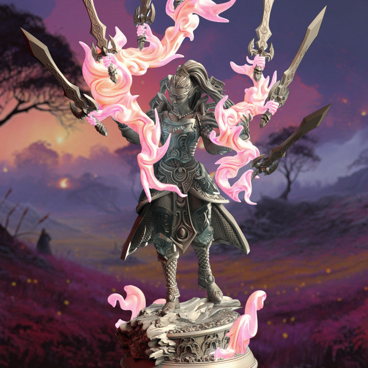 High Elf Sorceress Mage Armor | Medium | DM Stash | D&D DnD Pathfinder Miniature