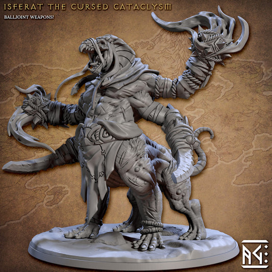 Isferat the Cursed Cataclysm - Guard (100mm Base)