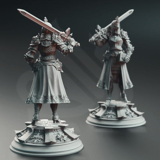 Inquisitor Knight Paladin Humanoid Sword | Medium | DM Stash | D&D DnD Pathfinder Miniature