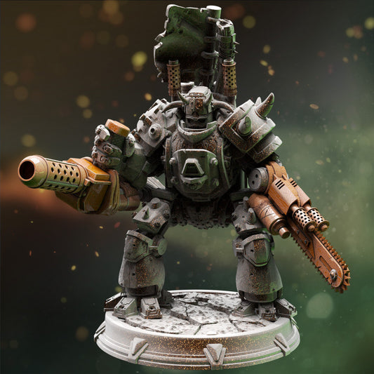 Steampunk Mech Construct Miniature | Large | DM Stash | D&D DnD Pathfinder Miniature