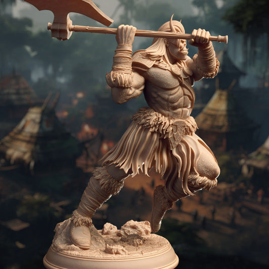 Orc Shaman Tribal Spellcaster Model | Medium | DM Stash | D&D DnD Pathfinder Miniature