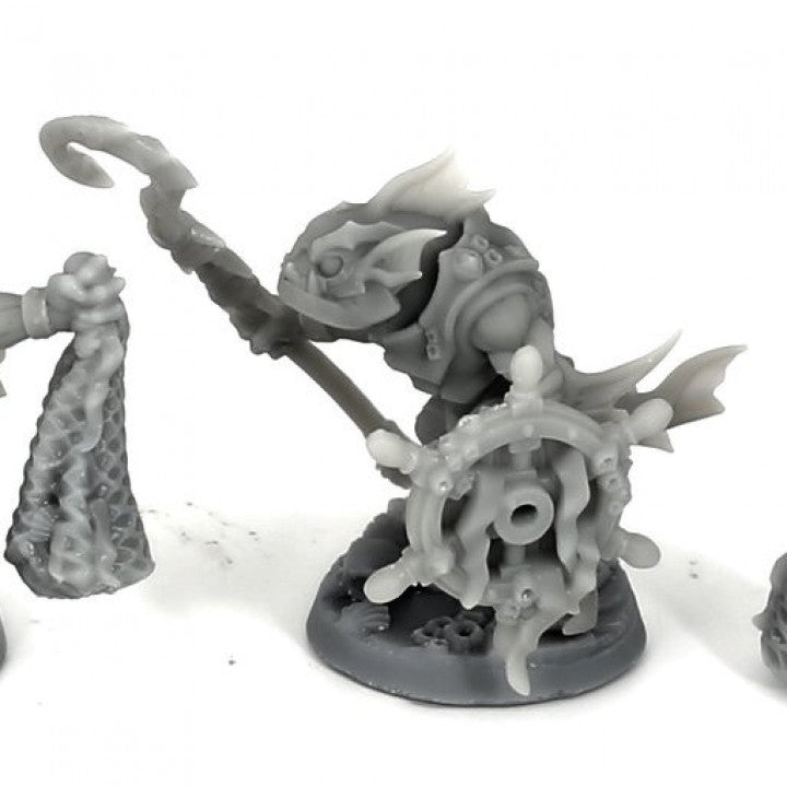 Jurakin Amphibious Warrior Rogue Fighter | Medium | Artisan Guild | D&D DnD Pathfinder Miniature