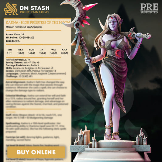 Kadna - High Priestess (25mm Base)