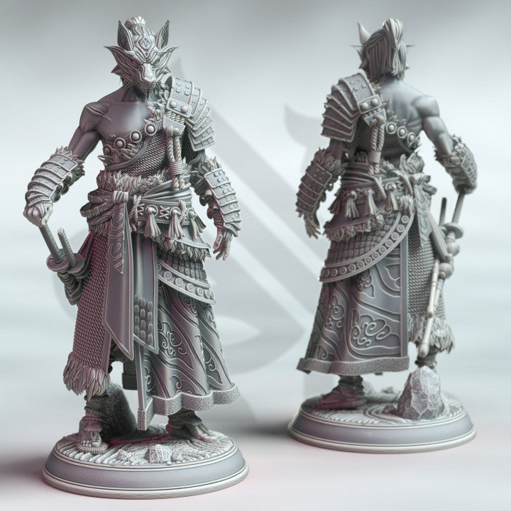 Samurai of the Wolf - Kaoru (25mm Base)