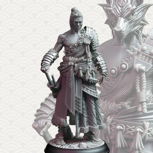 Samurai of the Wolf - Kaoru (25mm Base)