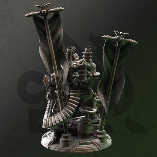 Steampunk Super Soldier Guard Miniature | Medium | DM Stash | D&D DnD Pathfinder Miniature