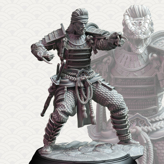 Samurai of the Serpent - Guard (25mm Base)
