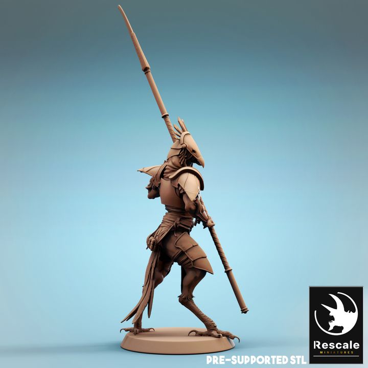 Kenku Soldier Guard Miniature | Medium | Rescale Miniatures | D&D DnD Pathfinder Miniature