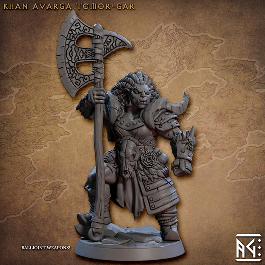 Orc Warrior Leader Fighter Miniature | Medium | Artisan Guild | D&D DnD Pathfinder Miniature