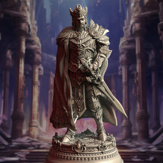 Human Warrior King - Imperial (25mm Base)