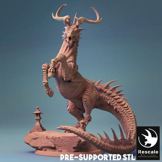 Kirin - Reared (75mm Base)