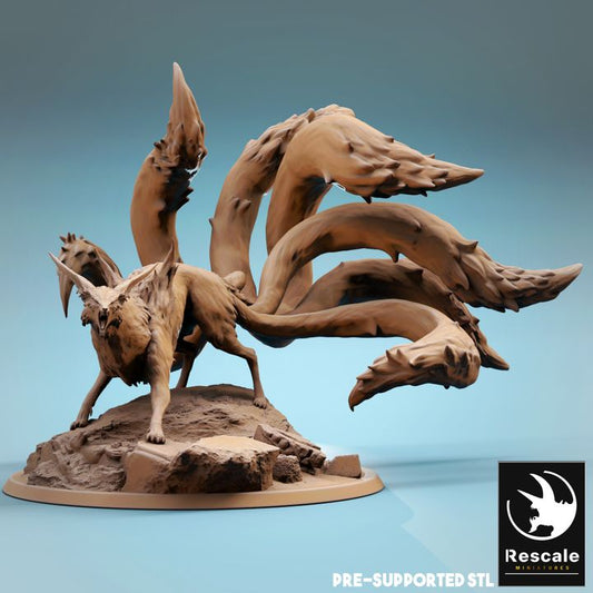 Kitsune - Mythical (150mm Base)