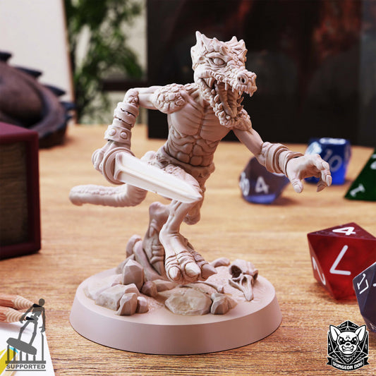 Kobold Warrior - Attack (25mm Base)