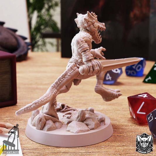 Kobold Warrior - Attack (25mm Base)