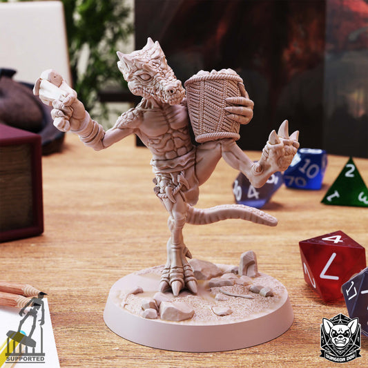 Kobold Miner - Basket (25mm Base)