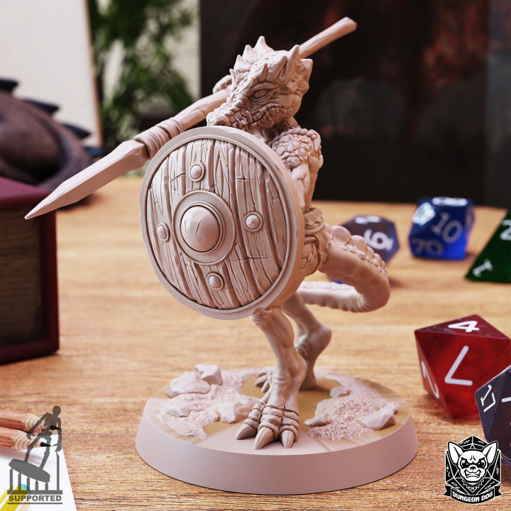 Kobold Warrior - Guard (25mm Base)