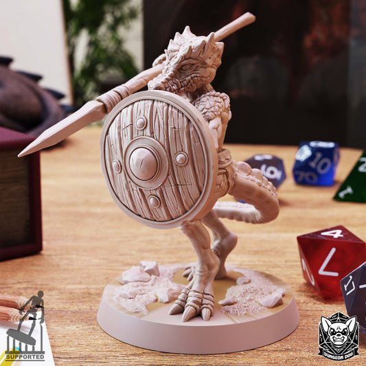 Kobold Warrior - Guard (25mm Base)