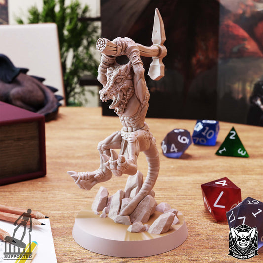 Kobold Miner - Striking (25mm Base)