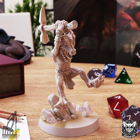 Kobold Miner - Striking (25mm Base)