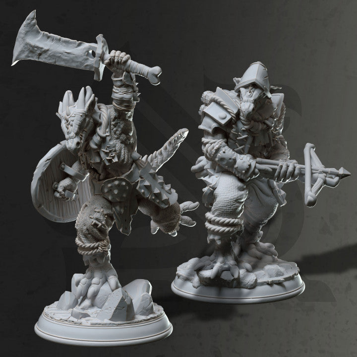 Kobold Scrapper Infantry Miniature | Medium | DM Stash | D&D DnD Pathfinder Miniature