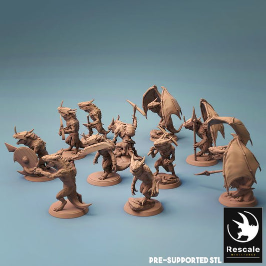 Kobold Gang - Mixed (25mm Base)
