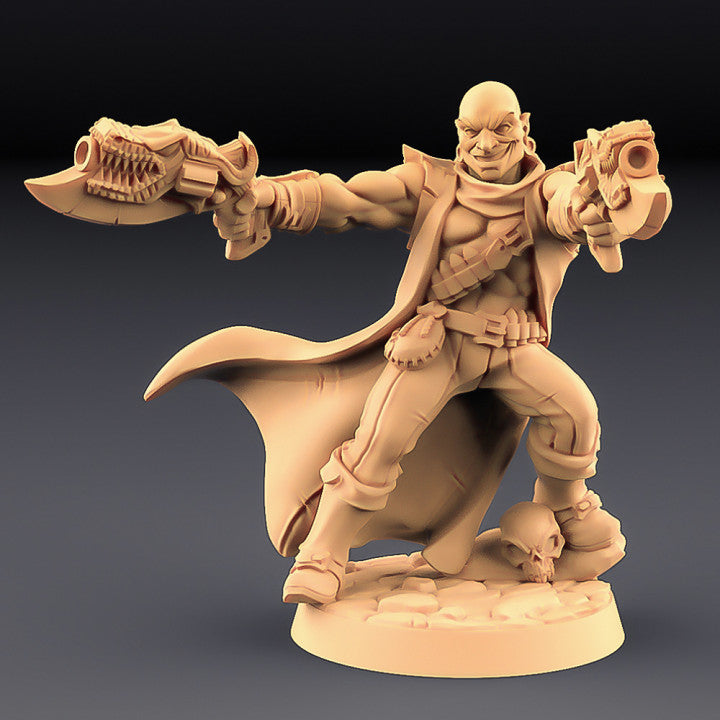 Gunslinger Paladin Heroes Minis | Medium | Artisan Guild | D&D DnD Pathfinder Miniature