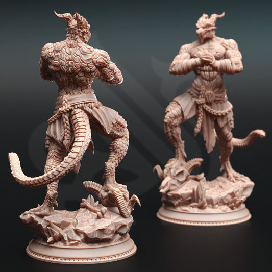 Dragonborn Fighter - Stance (25mm Base)