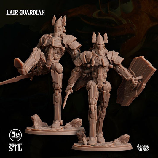 Mechanical Sentinel Guardian Construct | Gargantuan | Sordane Publishing | D&D DnD Pathfinder Miniature
