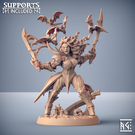 Vampire Undead Knight Miniature | Medium | Artisan Guild | D&D DnD Pathfinder Miniature